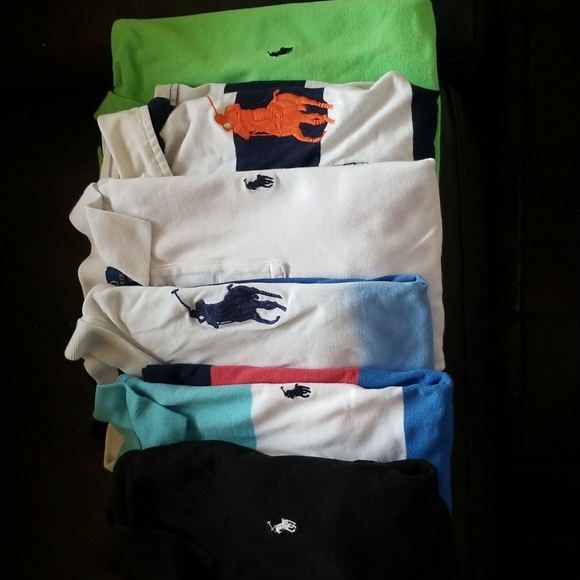 Ralph Lauren Polos set of 6